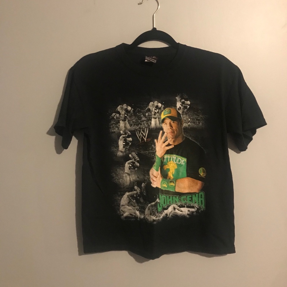 4/$25 John Cena unisex graphic t-shirt size 14/16